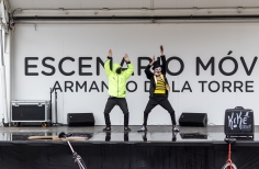 Escenario Móvil - Arte y Huella por la Paz - Plazoleta de la Mariposa, Usaquén