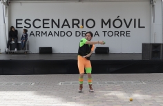 Escenario Móvil - Arte y Huella por la Paz - Plazoleta de la Mariposa, Usaquén