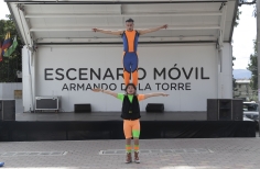Escenario Móvil - Arte y Huella por la Paz - Plazoleta de la Mariposa, Usaquén