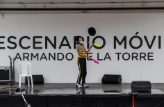 Escenario Móvil - Arte y Huella por la Paz - Plazoleta de la Mariposa, Usaquén