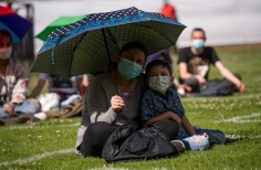 Volvió la música en vivo al Parque Ciudad Montes