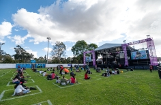 Volvió la música en vivo al Parque Ciudad Montes