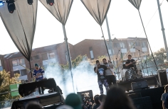 Volvió la música en vivo al Parque Ciudad Montes