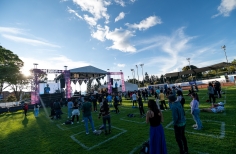 Volvió la música en vivo al Parque Ciudad Montes