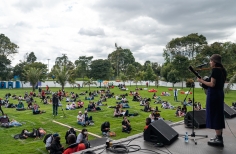 Domingo de conciertos en el Parque de los Novios