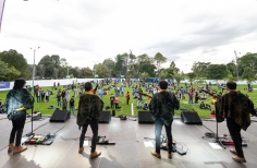 Domingo de conciertos en el Parque de los Novios