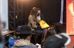 Encuentro de formación con artistas del espacio público