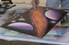 Festival de arte a la KY en Fontibón