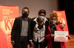 Clausura programa de formación Arte a la KY 