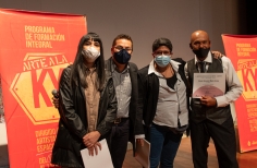 Clausura programa de formación Arte a la KY 
