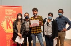 Clausura programa de formación Arte a la KY 