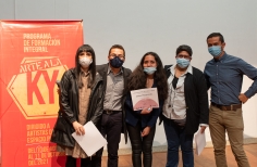 Clausura programa de formación Arte a la KY 