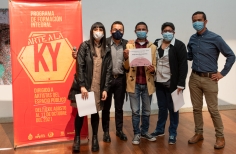 Clausura programa de formación Arte a la KY 