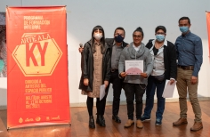 Clausura programa de formación Arte a la KY 