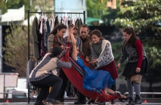 Festival Danza en la Ciudad Toma bailada Chapinero
