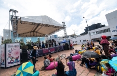 Festival Danza en la Ciudad Toma bailada Chapinero