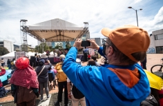 Festival Danza en la Ciudad Toma bailada Chapinero