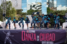Festival Danza en la Ciudad Toma bailada Chapinero