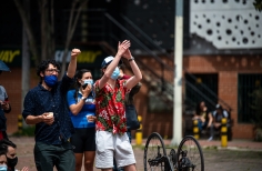 Festival Danza en la Ciudad Toma bailada Chapinero