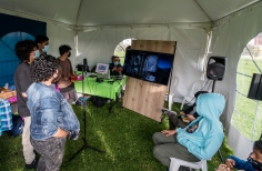 Cinemateca al Parque en Villa Mayor