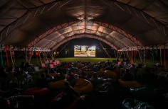 Cinemateca al Parque en Villa Mayor
