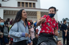 Pequeños conciertos en Monserrate