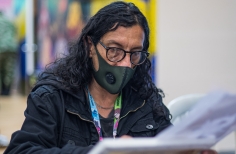Retratos de Arte a la KY en la FILBo 2022