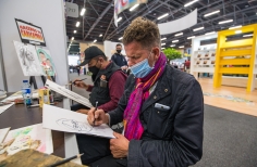 Retratos de Arte a la KY en la FILBo 2022
