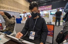 Retratos de Arte a la KY en la FILBo 2022