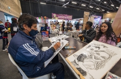 Retratos de Arte a la KY en la FILBo 2022