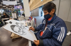 Retratos de Arte a la KY en la FILBo 2022