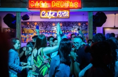Salsa al Parque llegó a Casa de Citas