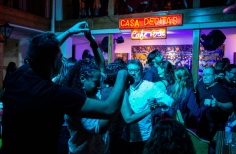 Salsa al Parque llegó a Casa de Citas