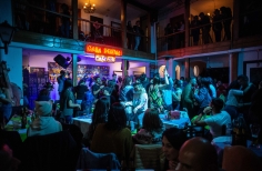 Salsa al Parque llegó a Casa de Citas