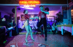 Salsa al Parque llegó a Casa de Citas