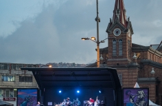 Arte huella y paz - migrantes.