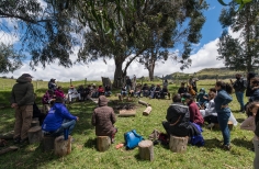 Recorrido parque arqueológico necrópolis indígena