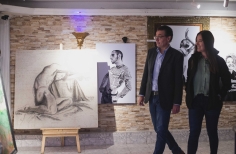 Visita Alejandro Gaviria Castillo de las Artes