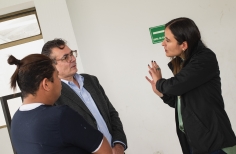 Visita Alejandro Gaviria Castillo de las Artes
