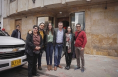 Visita Alejandro Gaviria Castillo de las Artes