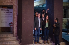 Visita Alejandro Gaviria Castillo de las Artes