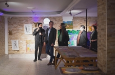 Visita Alejandro Gaviria Castillo de las Artes