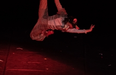 Artista en escenario