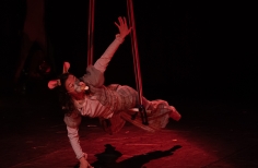 Artista en escenario