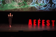 AEFEST Noemí Casquet y Vanessa Rosales.