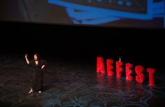 AEFEST Noemí Casquet y Vanessa Rosales.