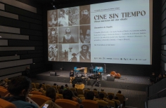 Conversatorio sobre el cine concierto, ciclo de cine mudo.