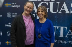 Directora y embajadora en la Premiere de Cuando las aguas se juntan