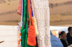 Feria de tejido de mujeres rurales en Usme