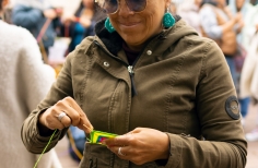 Feria de tejido de mujeres rurales en Usme